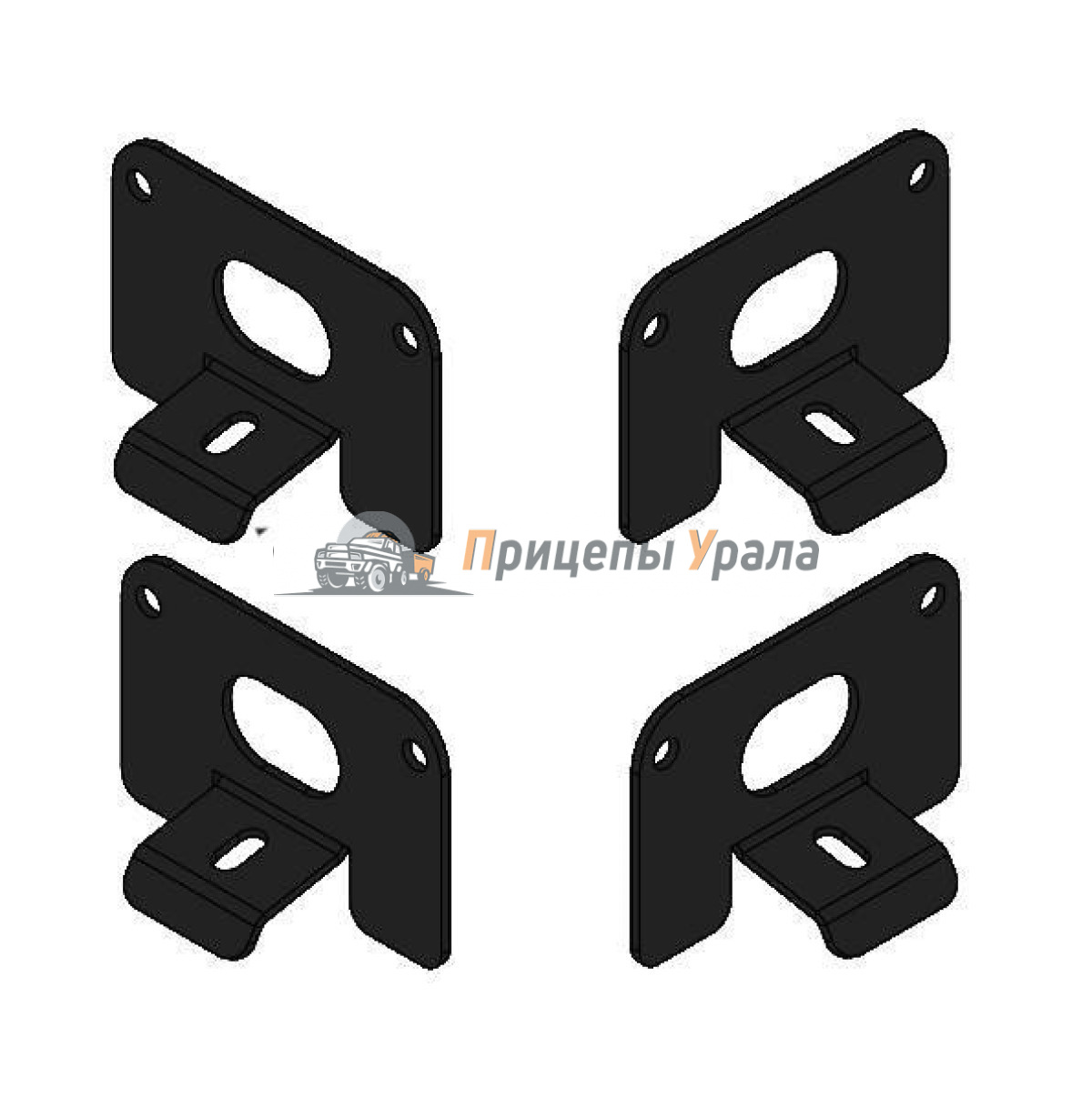 Комплект адаптеров 4 LUX BRIDGE Q7-19m